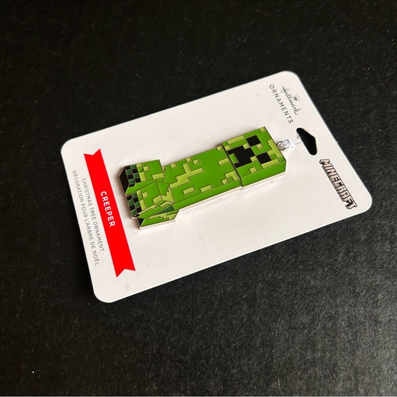 Minecraft Creeper Hallmark Christmas Tree Ornament Holiday Hanging Decor Gaming - Picture 3 of 8